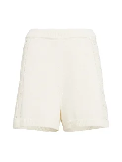 Shorts in maglia ricamata Andel