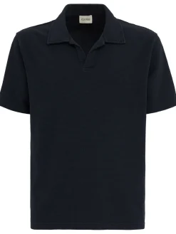 Short sleeve cotton polo shirt