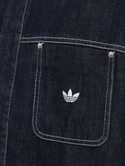 Short sleeve denim shirt
