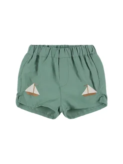 Shorts mare Boat in nylon stampato