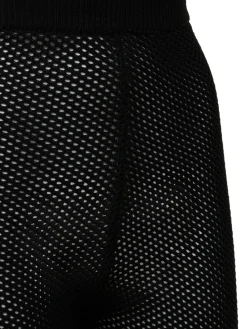 Shorts vita alta in maglia di viscosa