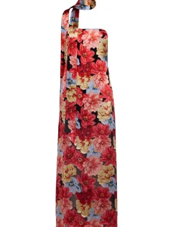 Sigrida printed long dress