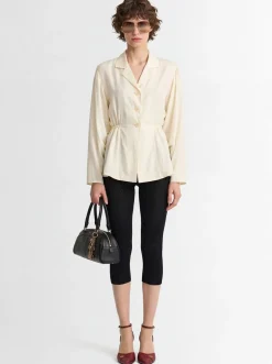 Silk blend shirt