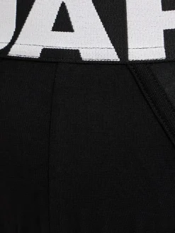 Slip in misto cotone con logo