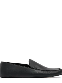 Slipper Leo in pelle
