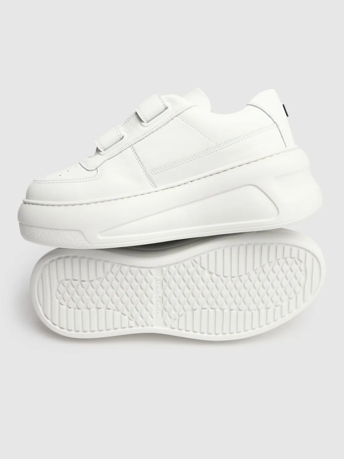 Sneakers basse Steffey in pelle 40mm