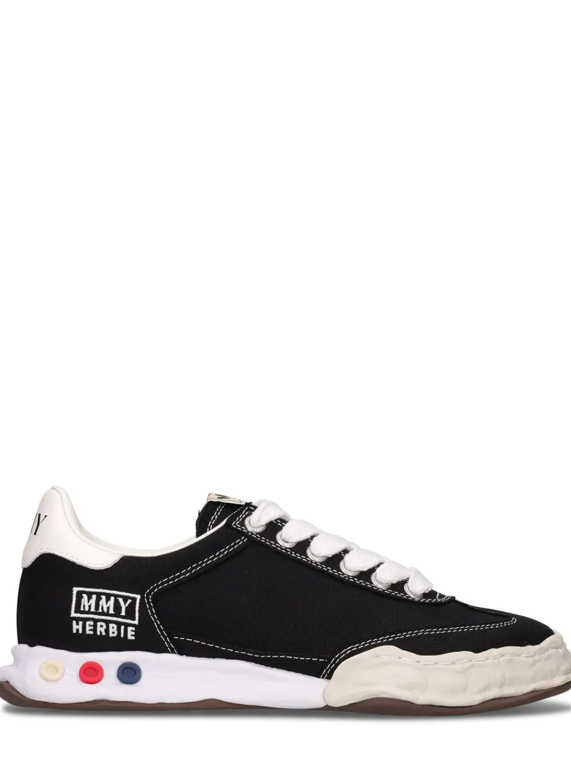 Sneakers low top Harbie in tela