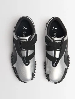 Sneakers Mostro metallizzate