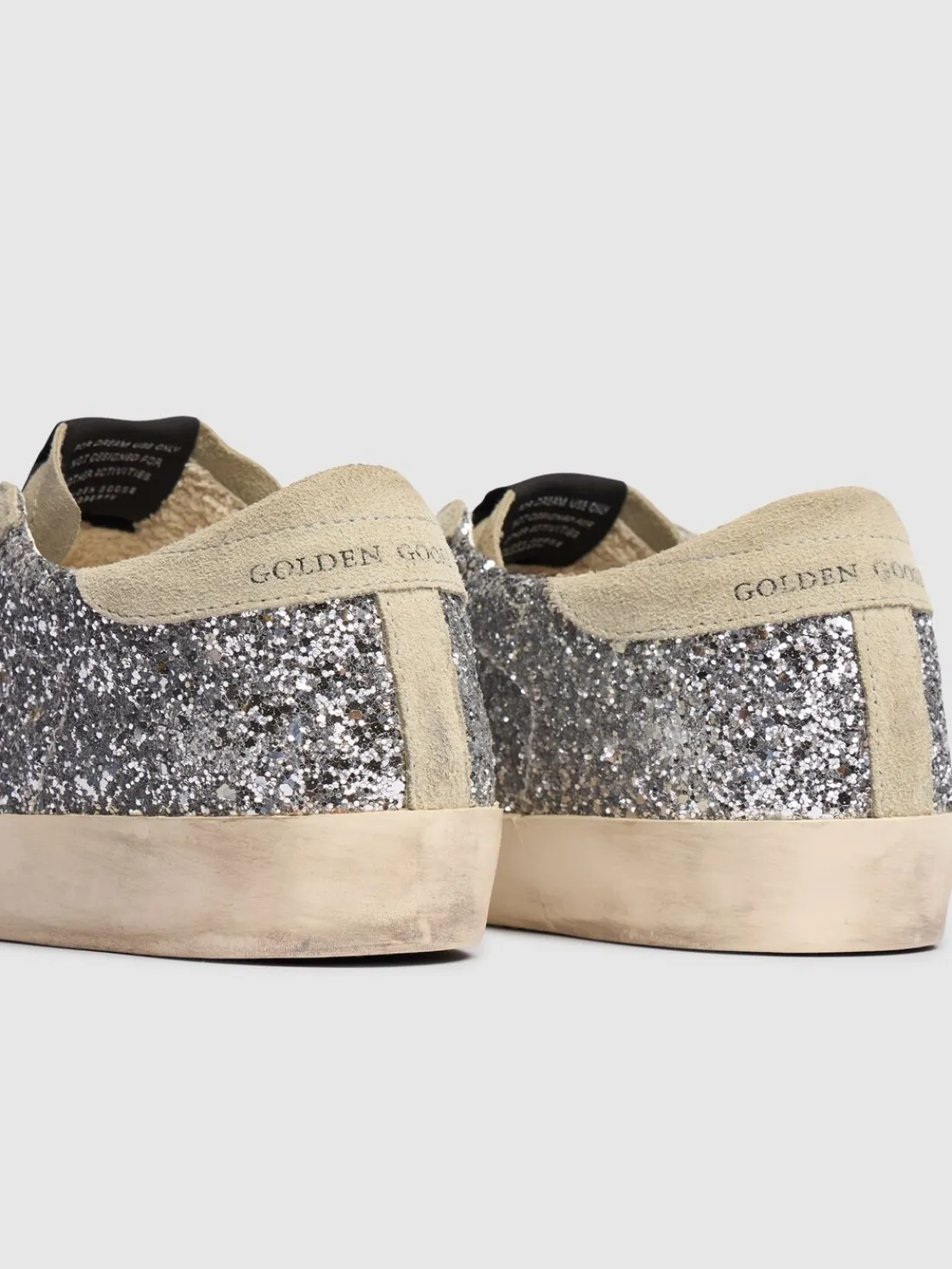 Sneakers Super-Star glitter 20mm