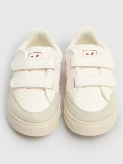 Sneakers V-12 in pelle senza cromo
