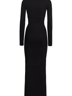 Soft lounge modal long sleeve dress