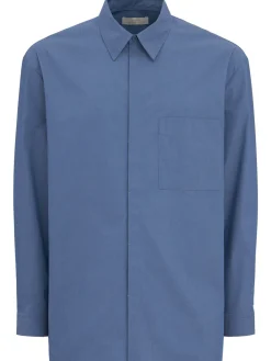 Square pocket oversize shirt