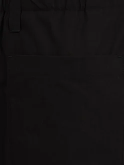 Straight leg cotton pants