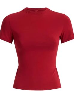Stretch cotton t-shirt
