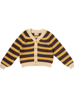 Striped cardigan