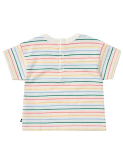 Striped cotton jersey t-shirt