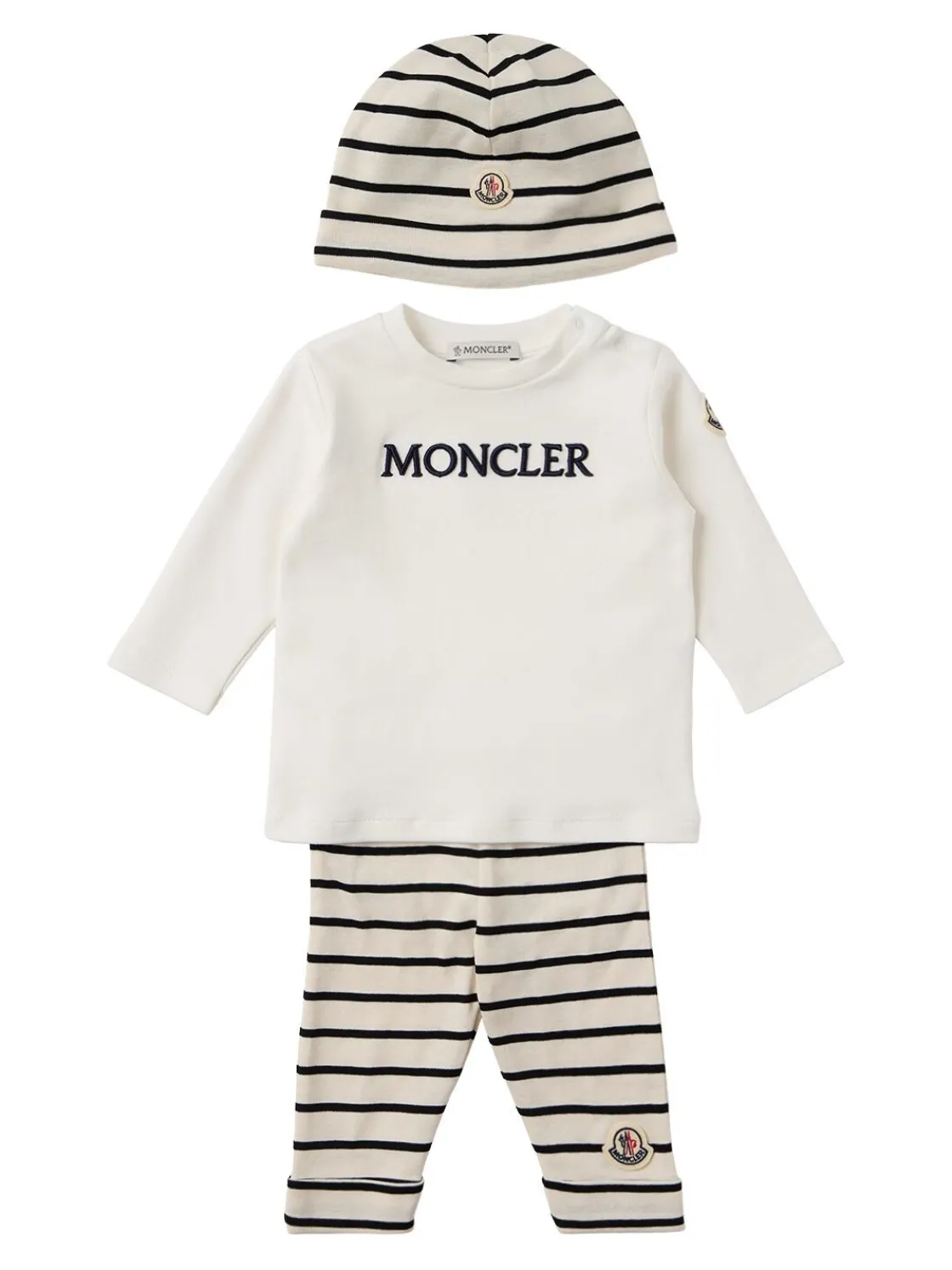 Striped cotton set