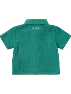 Striped cotton shirt