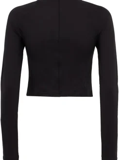 Studio long-sleeve crop top