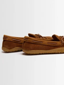 Suede loafers