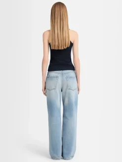 Tank top Ava in jersey di cotone stretch