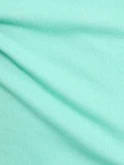 Tank top in cotone organico a costine