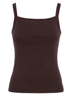 Tank top May Cami in cotone a costine