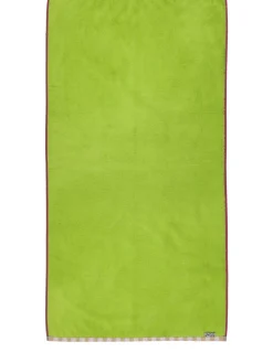 Telo bagno Magenta Green in cotone