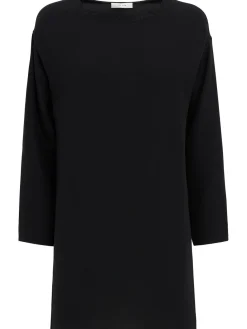 Top Bastira in crepe georgette di seta