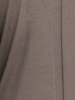 Top collo alto Level in maglia di lana