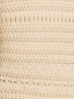 Top in maglia di misto cotone