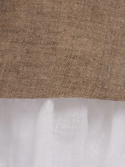 Trionfo linen midi skirt