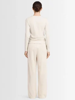 T-shirt a maniche lunghe Sofia in jersey stretch