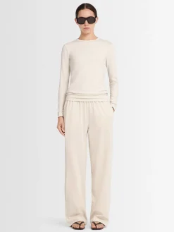 T-shirt a maniche lunghe Sofia in jersey stretch