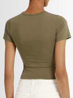 T-shirt cropped micro