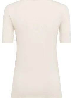 T-shirt Daisy in jersey di cotone stretch