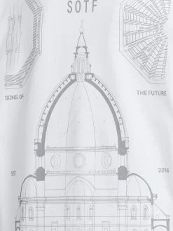 T-shirt Duomo a maniche lunghe