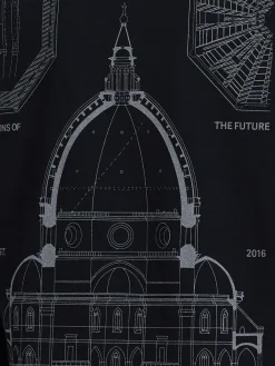 T-shirt Duomo a maniche lunghe