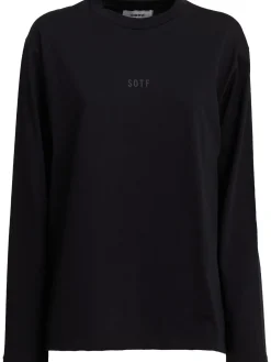 T-shirt in cotone a maniche lunghe