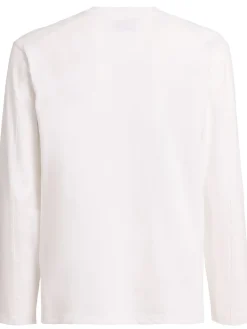 T-shirt in cotone a maniche lunghe