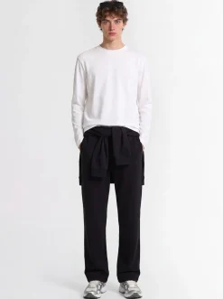 T-shirt in cotone a maniche lunghe