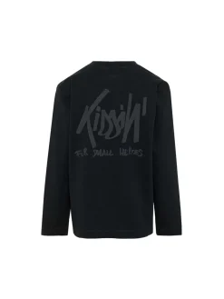 T-shirt in cotone con logo