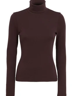 T-shirt in cotone Dinah a maniche lunghe