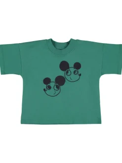 T-shirt in cotone organico con stampa