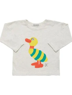 T-shirt in cotone organico con logo