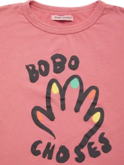 T-shirt in cotone organico con stampa