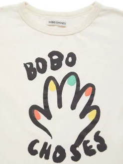 T-shirt in cotone organico con stampa