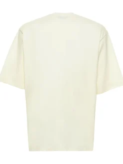 T-shirt in jersey di cotone con logo