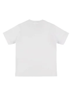T-shirt in jersey di cotone con logo