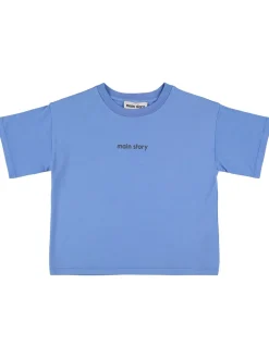 T-shirt in jersey di cotone con ricamo